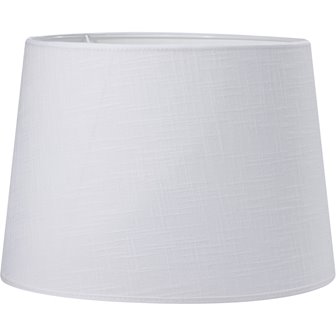 Biały abażur do lampy stołowej